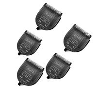 Lama Staccabile Regolabile For Cani 5 In 1, Compatibile Con Tagliacapelli Wahl, Arco, Bravura, Chromado, Creativa, Figura(Black 5pcs)