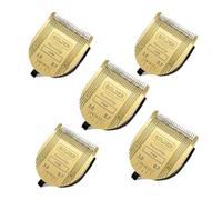 Lama Staccabile Regolabile for Cani Da Compagnia 5 In 1, Compatibile Con WAHL, Compatibile Con Arco, Tosatrici(5pcs glod)