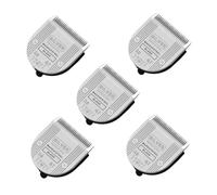 Lama Staccabile Regolabile for Cani Da Compagnia 5 In 1, Compatibile Con WAHL, Compatibile Con Arco, Tosatrici(5pcs silver)