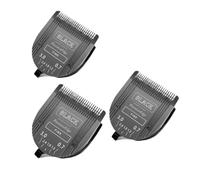 Lama Staccabile Regolabile for Cani Da Compagnia 5 In 1, Compatibile Con WAHL, Compatibile Con Arco, Tosatrici(3pcs black)