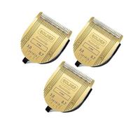 Lama Staccabile Regolabile for Cani Da Compagnia 5 In 1, Compatibile Con WAHL, Compatibile Con Arco, Tosatrici(3pcs glod)