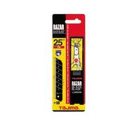 Lama Tajima razar black 25 mm - secur box 10 lame LCB65RB