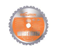 Lama TCT multimateriale R185TCT 20CS (Rage) per tagliare legno metallo e