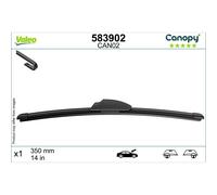 Lama tergicristallo 350 mm Flachbalken con spoiler VALEO per u.a. SUZUKI SX4