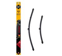 Lama Tergicristallo Anteriore Piatto 600 MM Con Spoiler SWF Per BMW Serie 3