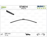 Lama Tergicristallo Ford Focus Silencio 19-22 OEM Valeo 574614 1 Pezzo