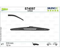 Valeo Spazzola tergicristallo 574097 – 310 mm Posteriore per Hyundai ix35 – 1 pezzo