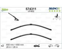 Lama Tergicristallo VALEO 574311 Per MERCEDES-BENZ, PORSCHE, VW