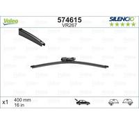 Lama Tergicristallo VALEO 574615 Per MAN, SEAT, SKODA, VW