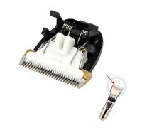 Lama testa di ricambio per capelli trimmer Professionale e Domestico, Testa in Ceramica Durevole e Affilata, Compatibile con Tosatrici e Trimmer, Facile da Sostituire.Non adatto per rasoi