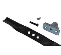 Lama tosaerba 46 cm + supporto lama + cuneo + vite per tosaerba Scheppach