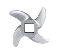 Lama Tritacarne Acciaio Inossidabile 32# Sostituzione per Macinino Carne Facile da Pulire Adatto Multi Modelli Uso Domestico Cucina