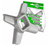 Lama Tritacarne Elettrico con Codice Originale 00620949 00028887 00020468 per Bosch - Garanzia di 5 Anni - ONIX TECH