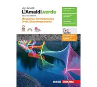 Ugo Amaldi – L'Amaldi Verde 2 – Termodinamica, Onde, Elettromagnetismo – Libro + ebook (2023)