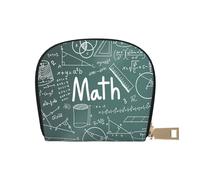LAMAME Conigli in diverse pose che saltano corrono borsa in pelle stampata porta carte di credito porta carte di credito portafoglio porta carte di credito, Formule Forme Teoria Matematica Lezione