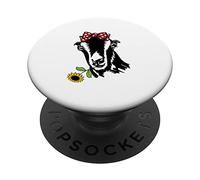 Lamancha Capra Girasole Lamancha Capra Mama PopSockets PopGrip Adesivo