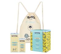 L'Amande Coccole Quotidiane Kit con Detergente corpo e capelli + Crema fluida