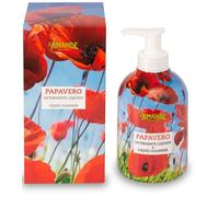 L'Amande Detergente Mani Aromatique al Papavero, formato liquido