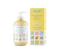 L'AMANDE - Detergente Neonato e Bambini per Corpo e Capelli con Estratto di Mimosa, Bagnoschiuma Delicato, Ideale per Bagnetto ad Azione Emolliente e Idratante Corpo - Enfant, 250 ml