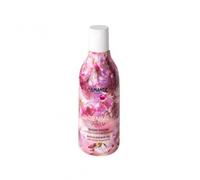 L'AMANDE - Bagnoschiuma Donna con Note di Lavanda e Bergamotto, Docciaschiuma Gel Detergente e Idratante Corpo Delicato e Naturale, Bagno Schiuma Rilassante e Antistress - Gemme Rosse, 250 ml