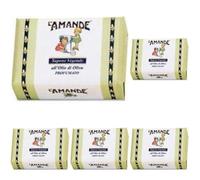 L'amande - L'Amande Sapone Vegetale Olio di Oliva 200 Gr - 905216901 (Confezione da 5)