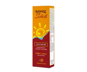 L'Amande L'AMANDE SOLEIL SPF15 OLIO CORPO CAPELLI 125 ML