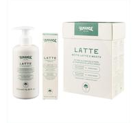 L'Amande Latte e Menta Kit Cofanetto Mani Sapone esfoliante 250 ml + Crema 75 ml