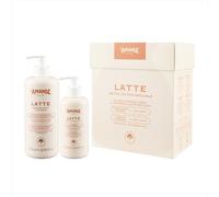 L'Amande Kit Corpo Latte e Nocciola - Cofanetto regalo detergente ed emolliente, 500 ml e 250 ml