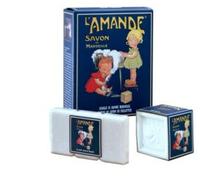 L' Amande Menage Cubo Sapone Di Marsiglia 400g