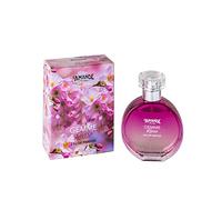 L'AMANDE - Profumo Donna Fresco e Agrumato al Bergamotto e Olio Essenziale di Patchouli, Profumo Donna dai Profumi di Lavanda e Geranio, Eau de Parfum Sentori Speziati - Gemme Rosse 50 ml