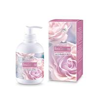 L'AMANDE - Sapone Liquido Mani e Corpo Fresco e Delicato, Bagnoschiuma Gel Detergente Nutriente e Idratante, Sapone Mani e Docciaschiuma con Note Fiorite di Mimosa e Gelsomino - Rosa Suprema, 300 ml