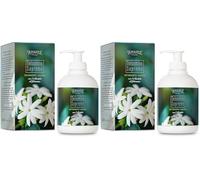 L'AMANDE - Sapone Liquido Mani e Corpo Fresco e Delicato, Bagnoschiuma Gel Detergente Nutriente e Idratante, Sapone Mani e Docciaschiuma Naturale alla Rosa e Ylang-Ylang - Gelsomino Supremo, 300 ml