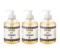 L'Amande Sapone liquido vegetale con oli essenziali 3X500 ml DOC NUOVO