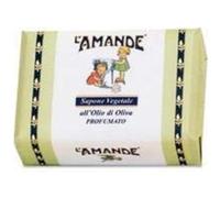 L'AMANDE - Sapone Mani Vegetale Neutro Delicato per Pelli Sensibili, Extra Puro Nutriente ad Azione Emolliente e Senza Alicali Liberi, Detergente Idratante Profumato all'Olio di Oliva 200 gr