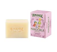 L'Amande Sapone naturale artigianale alla mandorla detergente per viso e corpo, 150g