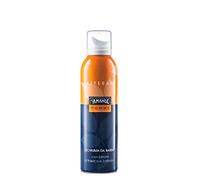 L'AMANDE - Schiuma da Barba Delicata e Tonificante, Schiuma da Barba Uomo con Estratto di Basilico, Emulsione Delicata contro Irritazioni, Favorisce la Scorrevolezza del Rasoio, Zafferano 200 ml