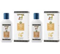 L'AMANDE - Shampoo Capelli Ricci con Vitamina E e Olio di Mandorle Dolci, Crema Capelli Ricci Rivitalizzante con Sali Minerali, Shampoo Uomo e Donna Delicato Idratante - Avena e Olio di Sesamo, 200 ml