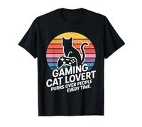 L'amante dei Gatti di Gioco Fa Le fusa sulle Persone Ogni Volta Maglietta
