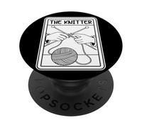 L'amante del filato a maglia appassionato di artigianato PopSockets PopGrip Adesivo