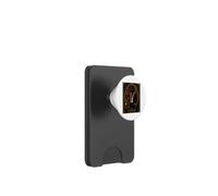 L'amante gatto nero Art Deco Murder Mystery PopSockets PopWallet per MagSafe