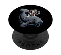 Lamantino Cowboy Mare Mucca Scheletro Halloween PopSockets PopGrip Adesivo