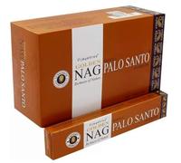 Lamare by Vijayshree Golden Nag Palo Santo - 12 Confezioni da 15g = 180g - Aromaterapia - Meditazione - Spiritualità - 100% Naturale EcoFriendly