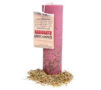 LAMARE Candela Esotérico Coda di gatto - Apristrada Candela Esoterica Ritual per Potenziare Progetti, Eliminare Ostacoli, Attirare Nuove Opportunità Candele Artigianali con Stoppa 100% Cotone Naturale