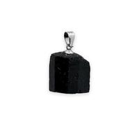 LAMARE - Ciondolo in tormalina grezza - Protezione energetica e armonia - Protezione energetica negativa - Ambiente bilanciato - Con ciondolo - Inter1 cm e 3 cm - 1 pezzo - Ideale come regalo,