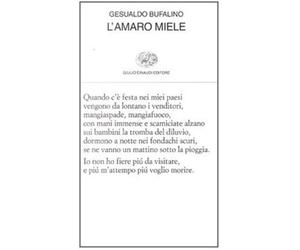 L'amaro miele - Bufalino Gesualdo