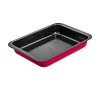 Lamart LT3075 BASE Acciaio al carbonio anti-aderente teglia, Rossa, 42,5cm x 29cm x 5cm
