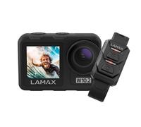 Lamax W10.2, telecamera per esterni con vera fotocamera 4K/60FPS, stabilizzazione MAXsmooth 2.0, doppio display, impermeabile fino a 40 metri, Wi-Fi e app mobile, fino a 4 volte rallentatore in Full