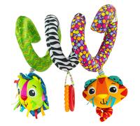 LAMAZE Activity Spiral Baby Pram Toy Soft Baby Sensory Toy Ideal for Prams and