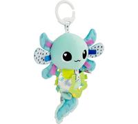 Lamaze Alise The Axolotl - Giocattolo per seggiolino auto e passeggino, con clip per seggiolino auto e passeggino, giocattoli sensoriali per bambini, giocattoli da viaggio per auto, giocattoli per