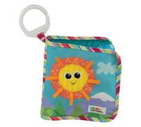 Lamaze Classic Discovery Soft Book, Baby Books from Birth with Clip on Pram, Tex